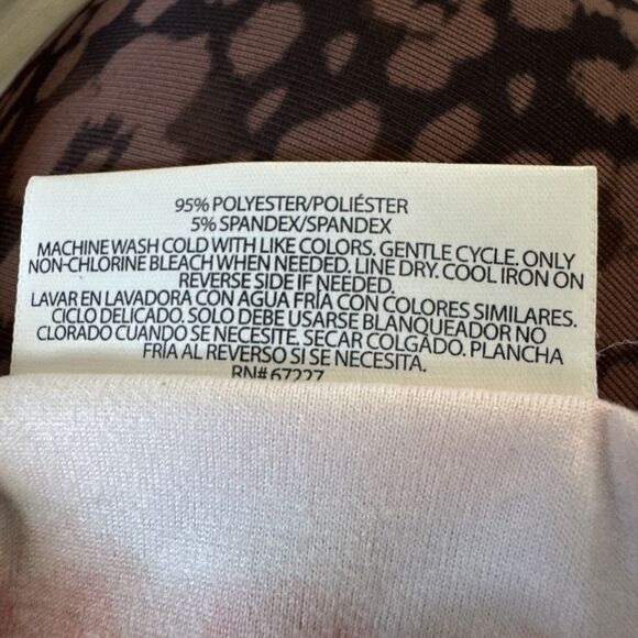 Bobbie Brooks Women’s Small Boho Tie Dye Shirt Bell Sleeve Faux Suede Tie Red - Picture 6 of 13